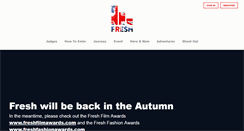 Desktop Screenshot of freshawards.co.uk